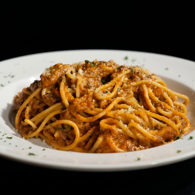 Spaghetti Bolognese.